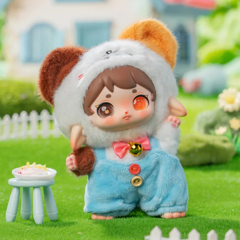 Ruby happy fluffy plush - open box