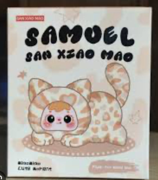 Samuel miao miao cute moments series plush blind box