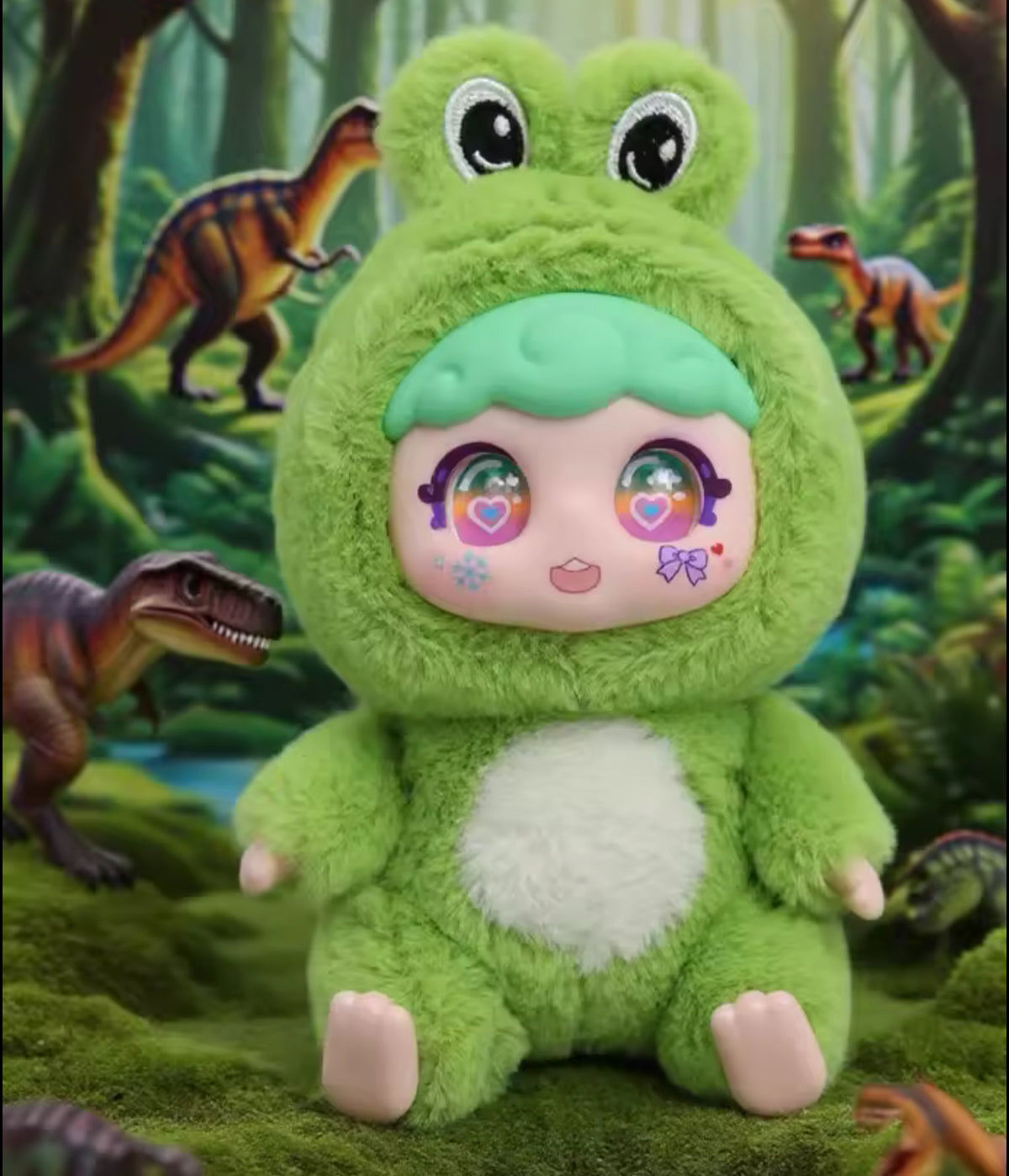 Jurassic land plush - open box