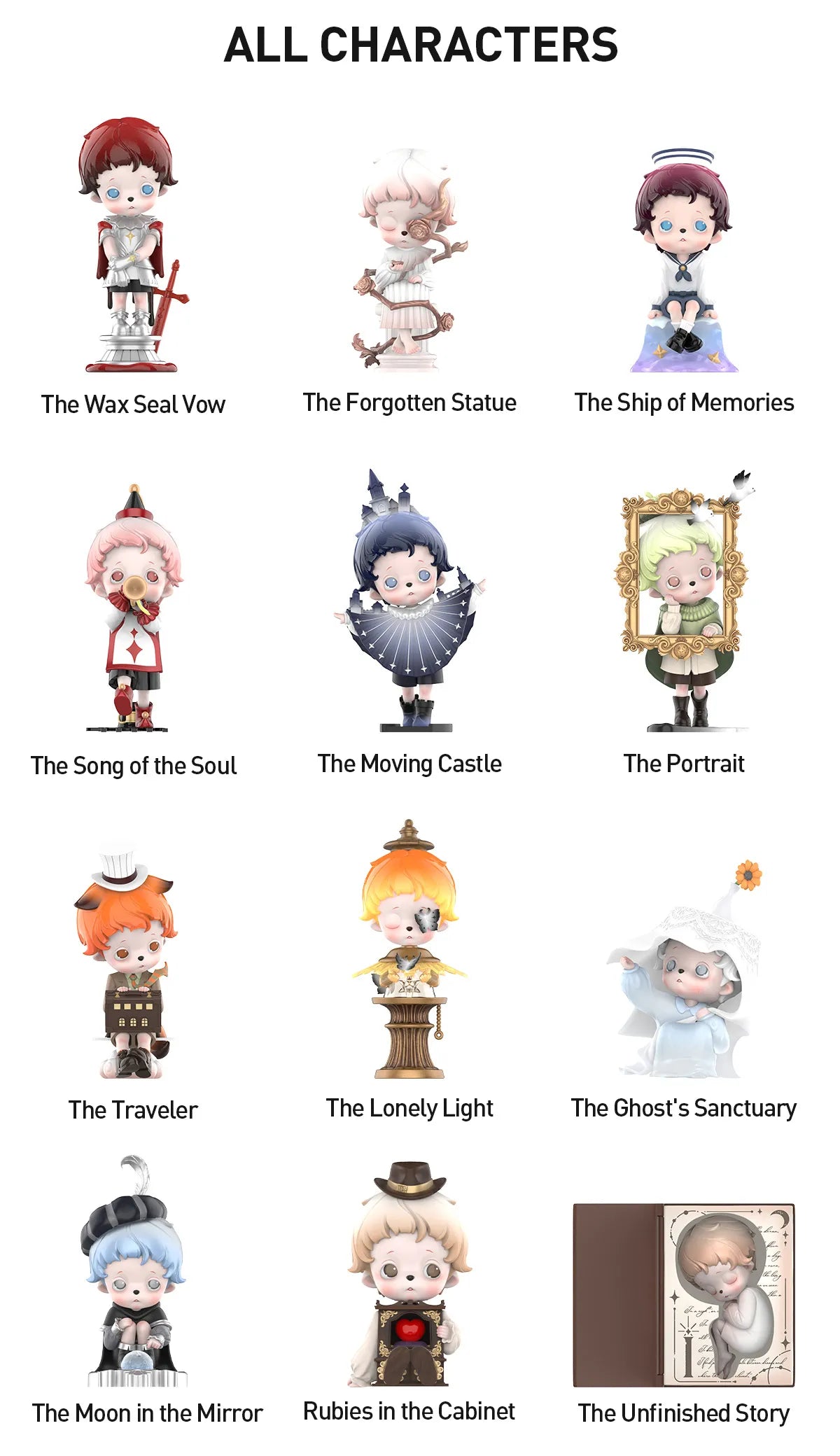 Inosoul in the still room figure series blind box