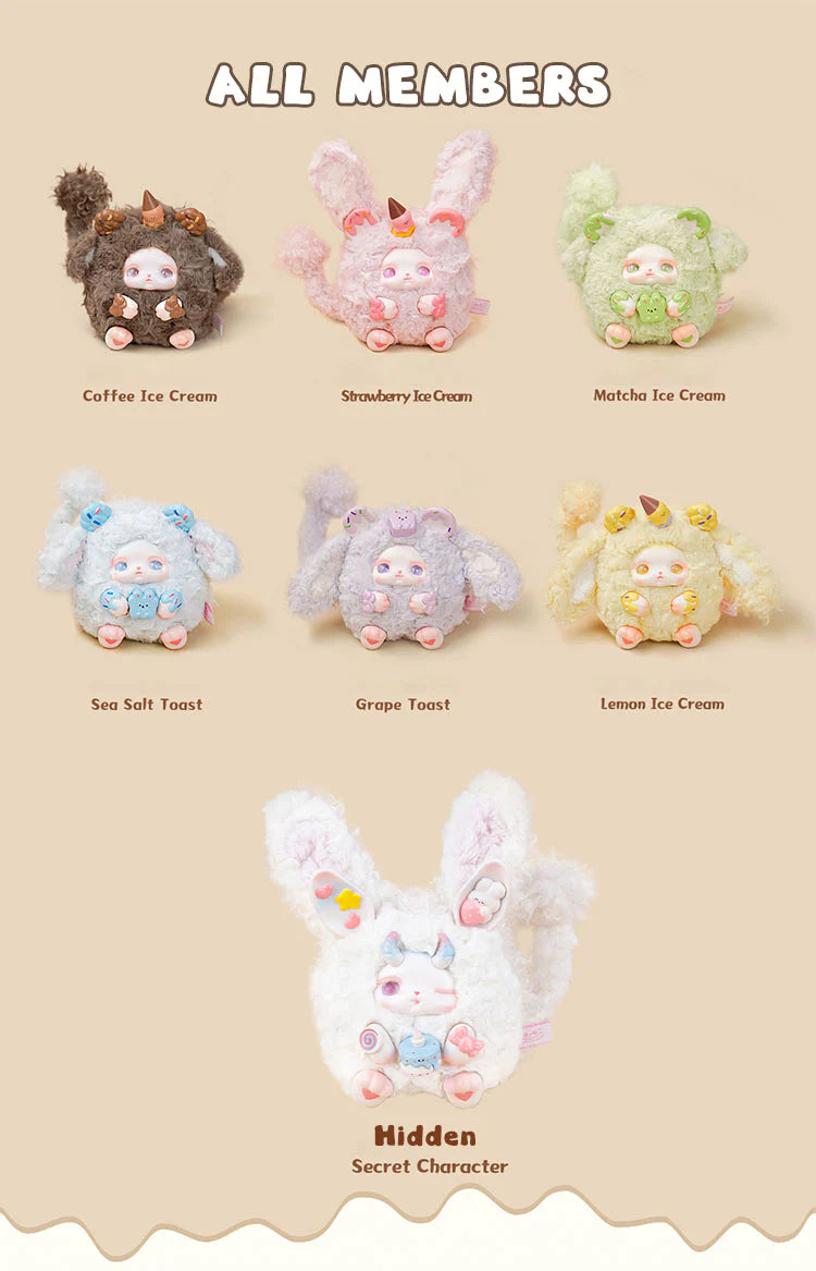 Loloan dessert plush series blind boxThere