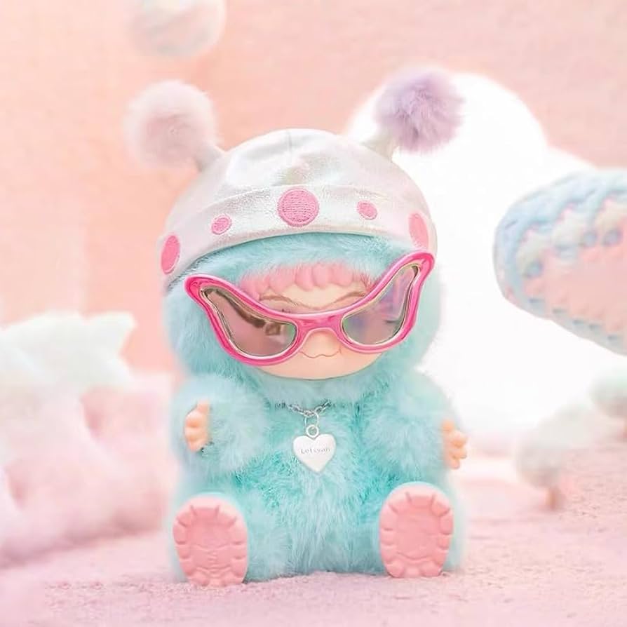 Wakuku fuzzy trendy fun party plush series blind box