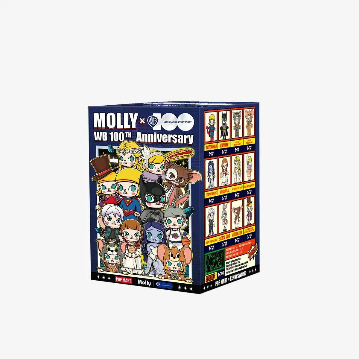 Molly x WB 100th anniversary figure series blind box