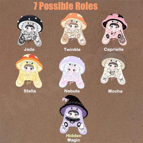 Nommi mushroom 400% plush series blind box
