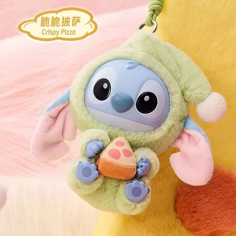 Stitch eat something before sleep plush - open box