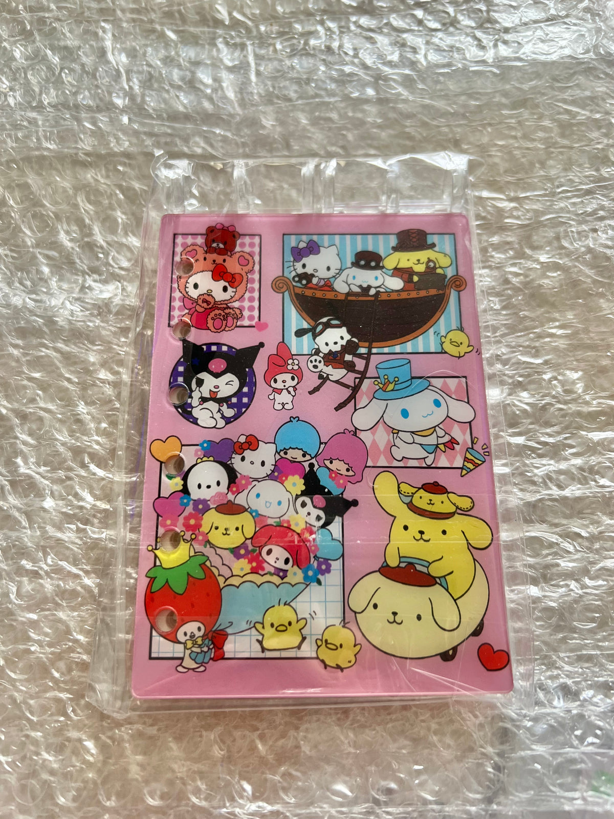 A7 character acrylic notebooks