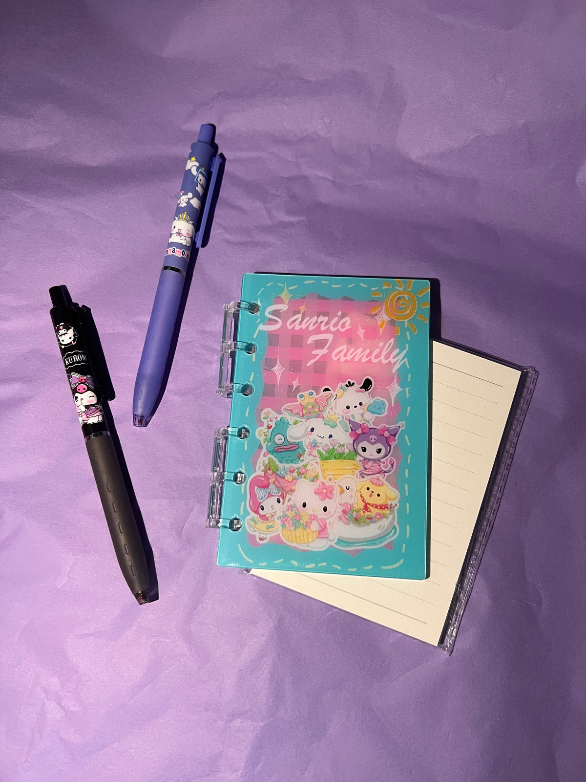 A7 character acrylic notebooks
