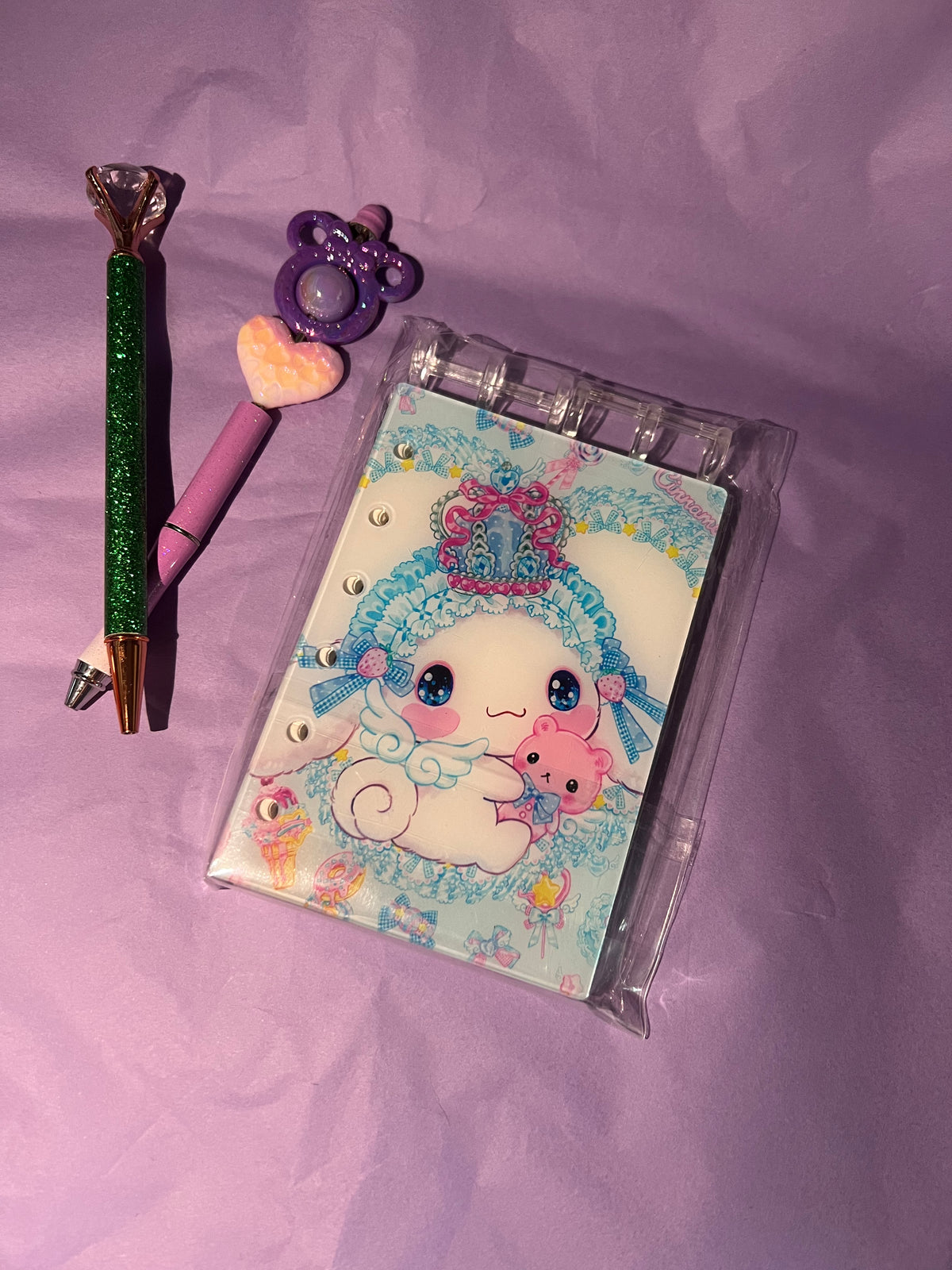 A7 character acrylic notebooks
