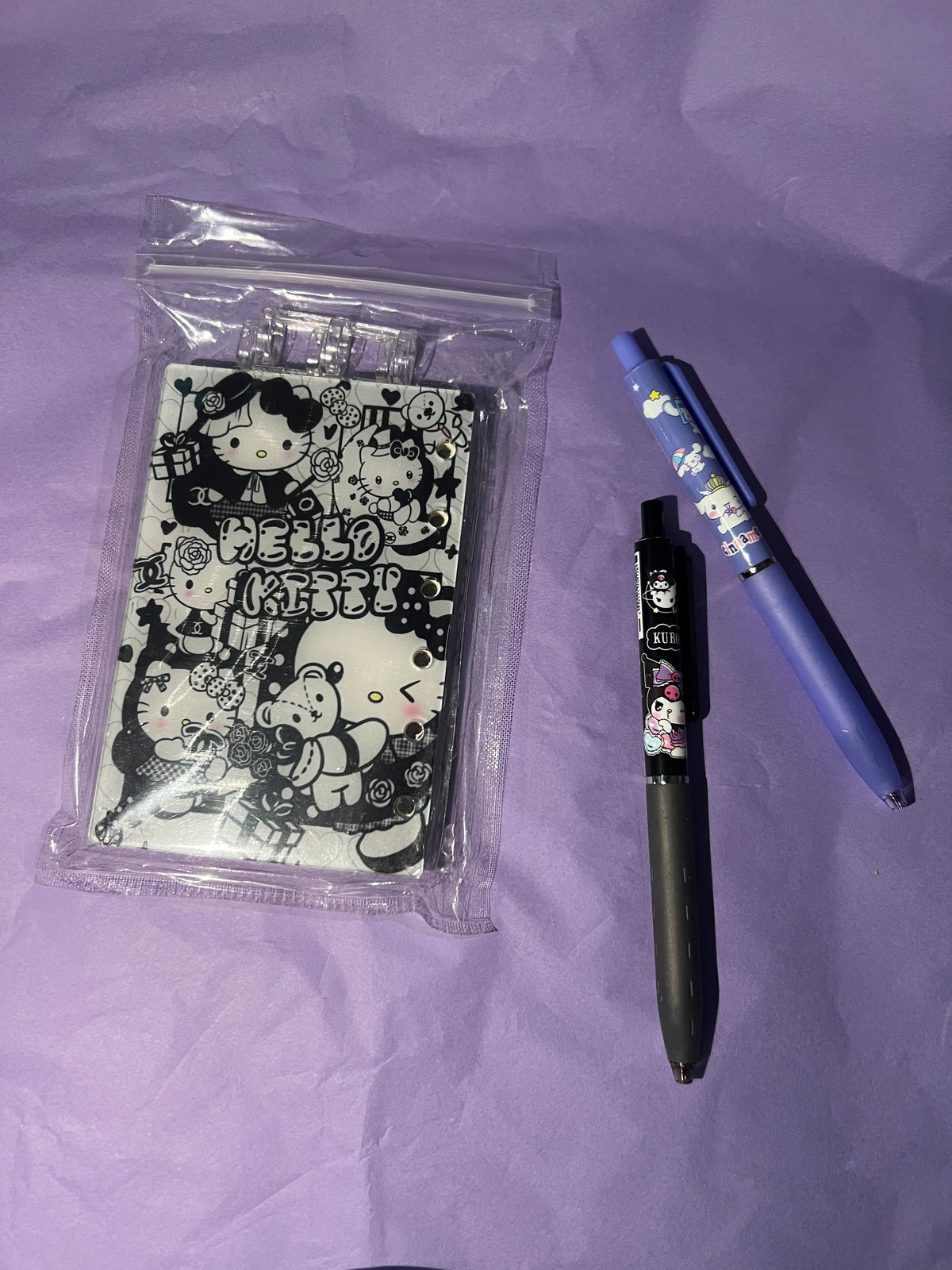 A7 character acrylic notebooks