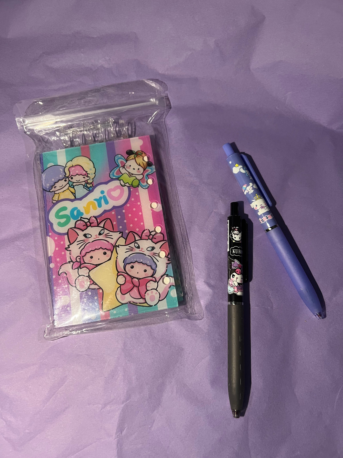 A7 character acrylic notebooks
