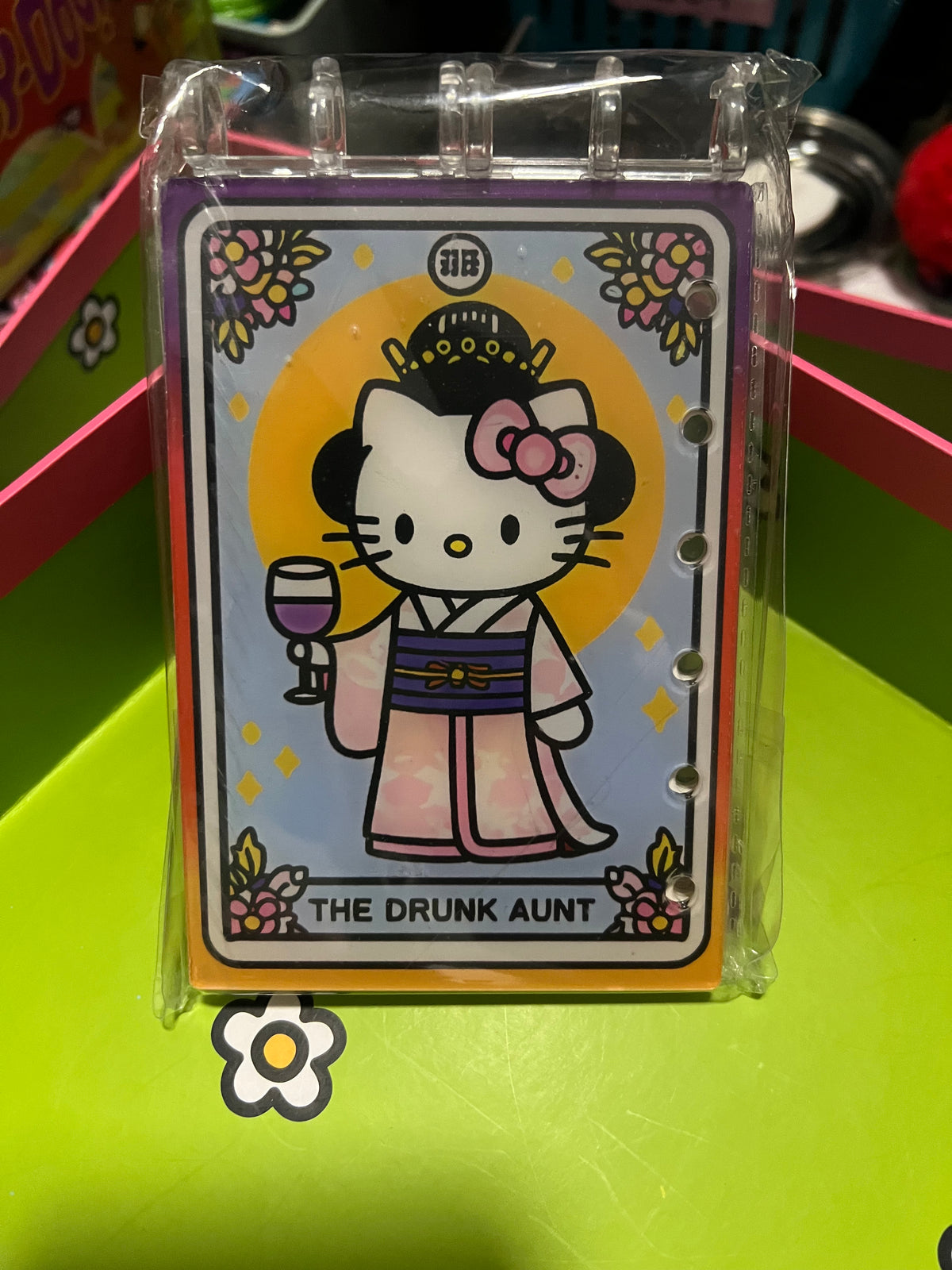 A7 character acrylic notebooks