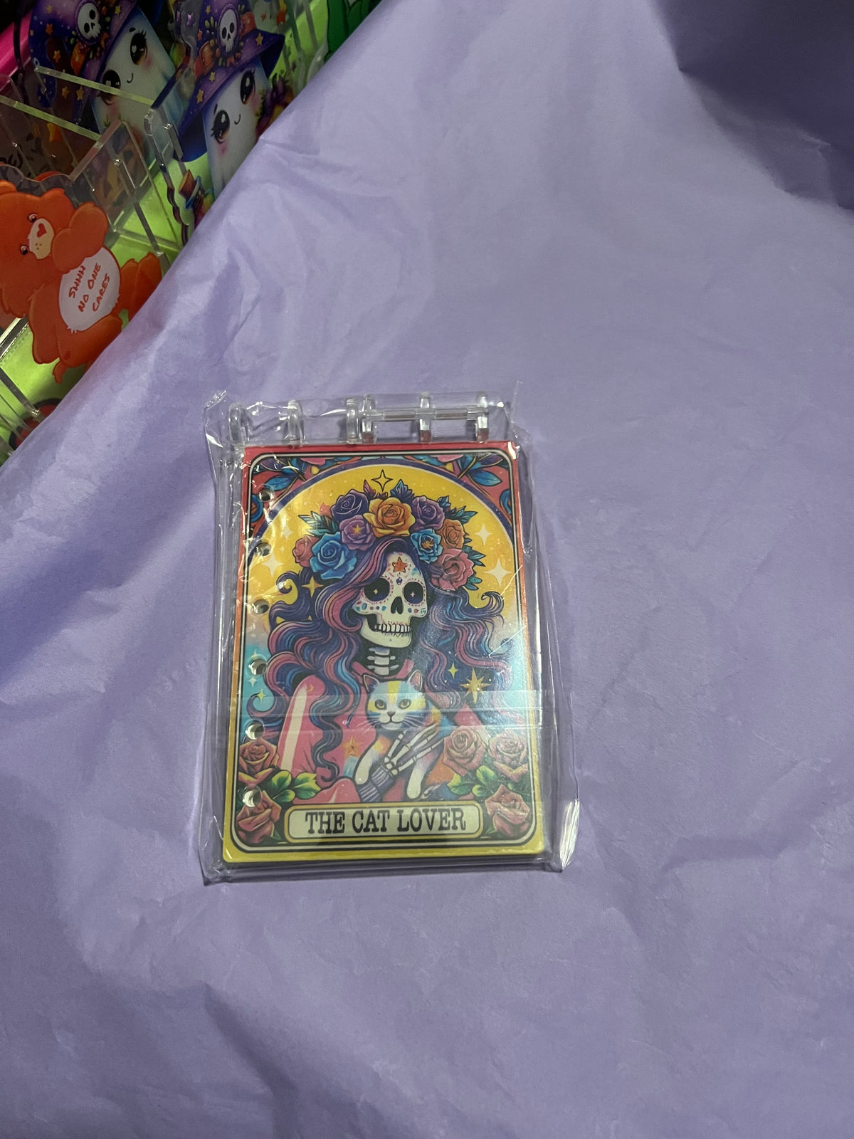 A7 tarot, horror & other character acrylic notebooks