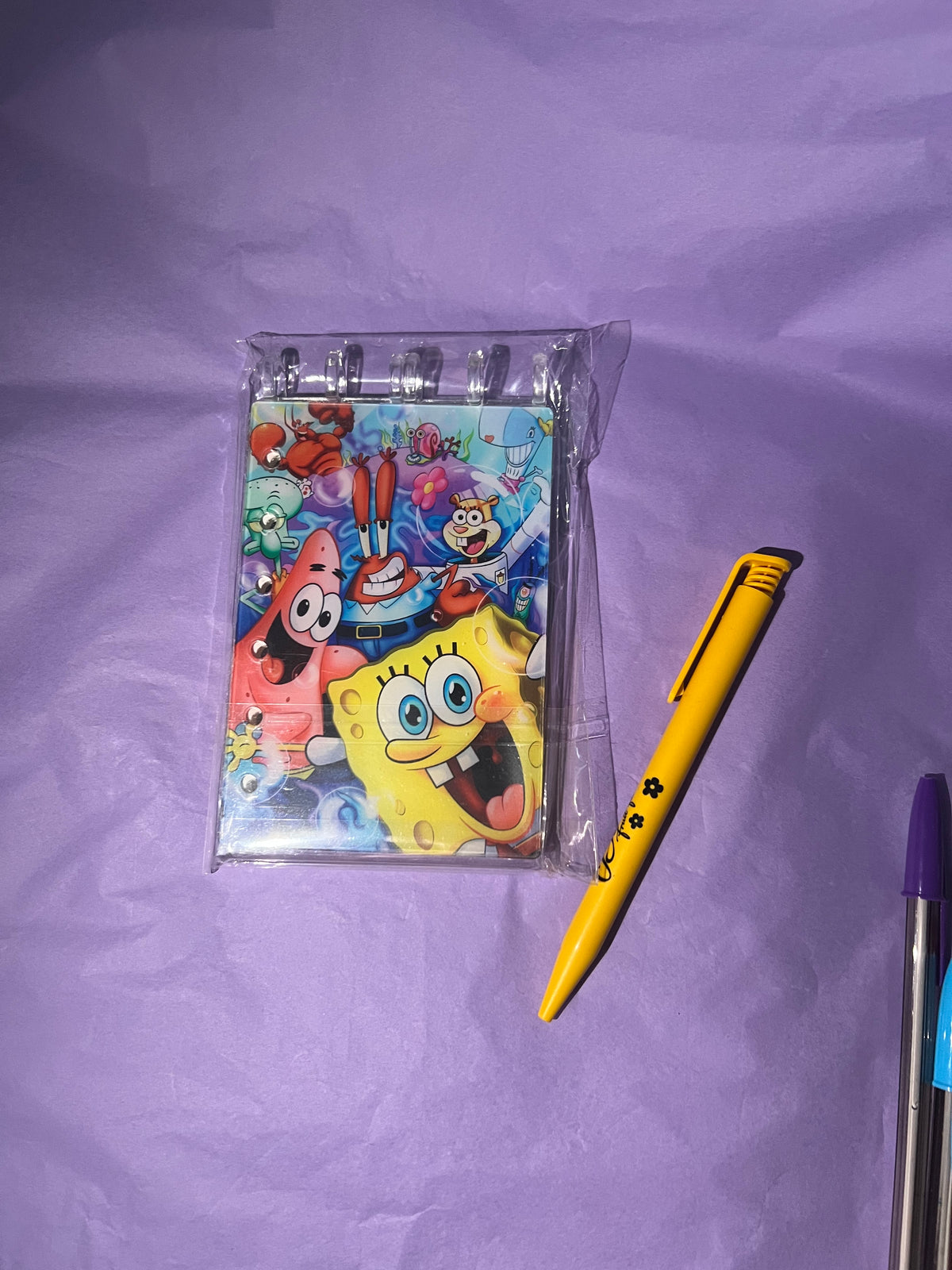 A7 character acrylic notebooks