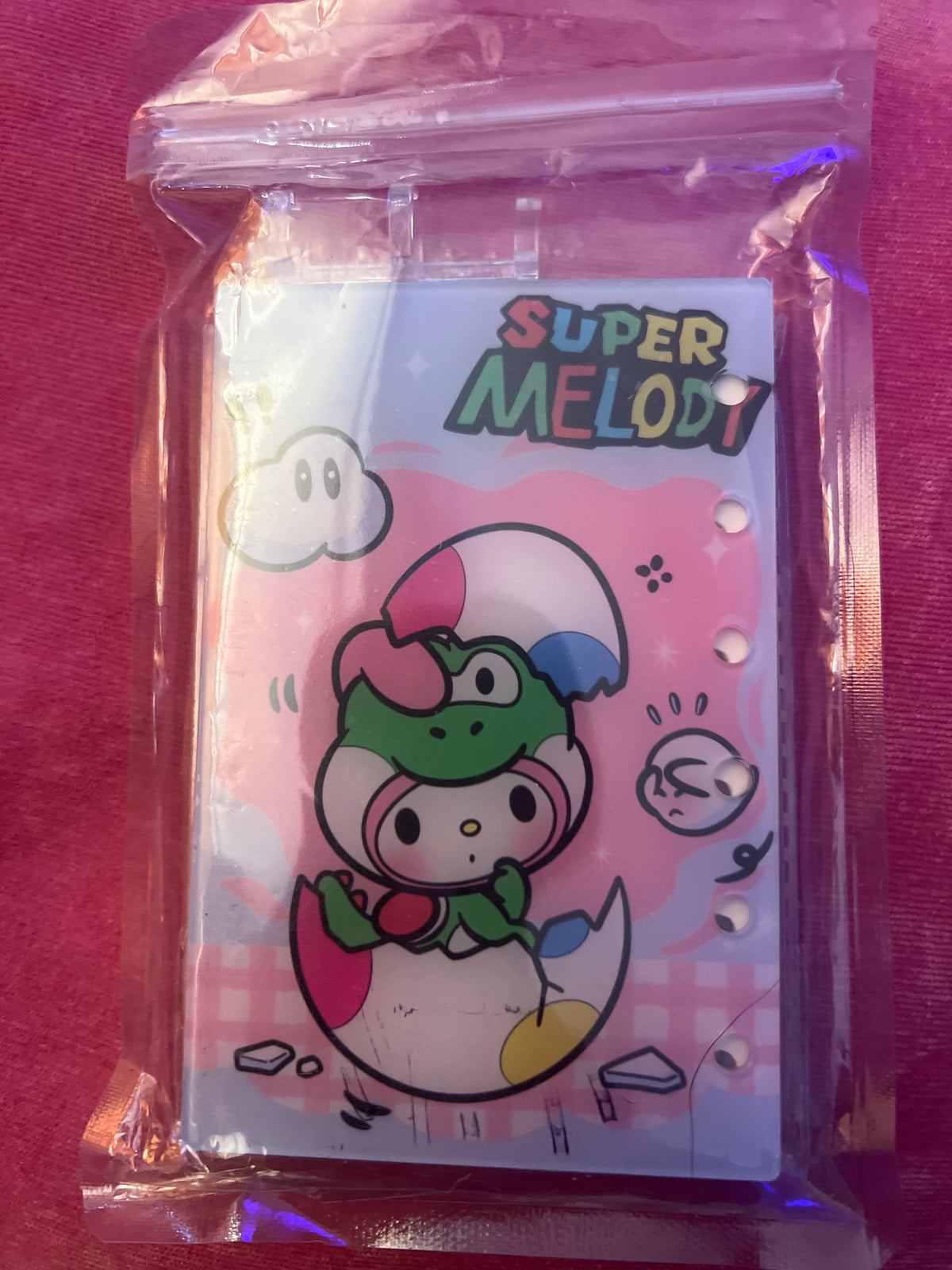 A7 character acrylic notebooks