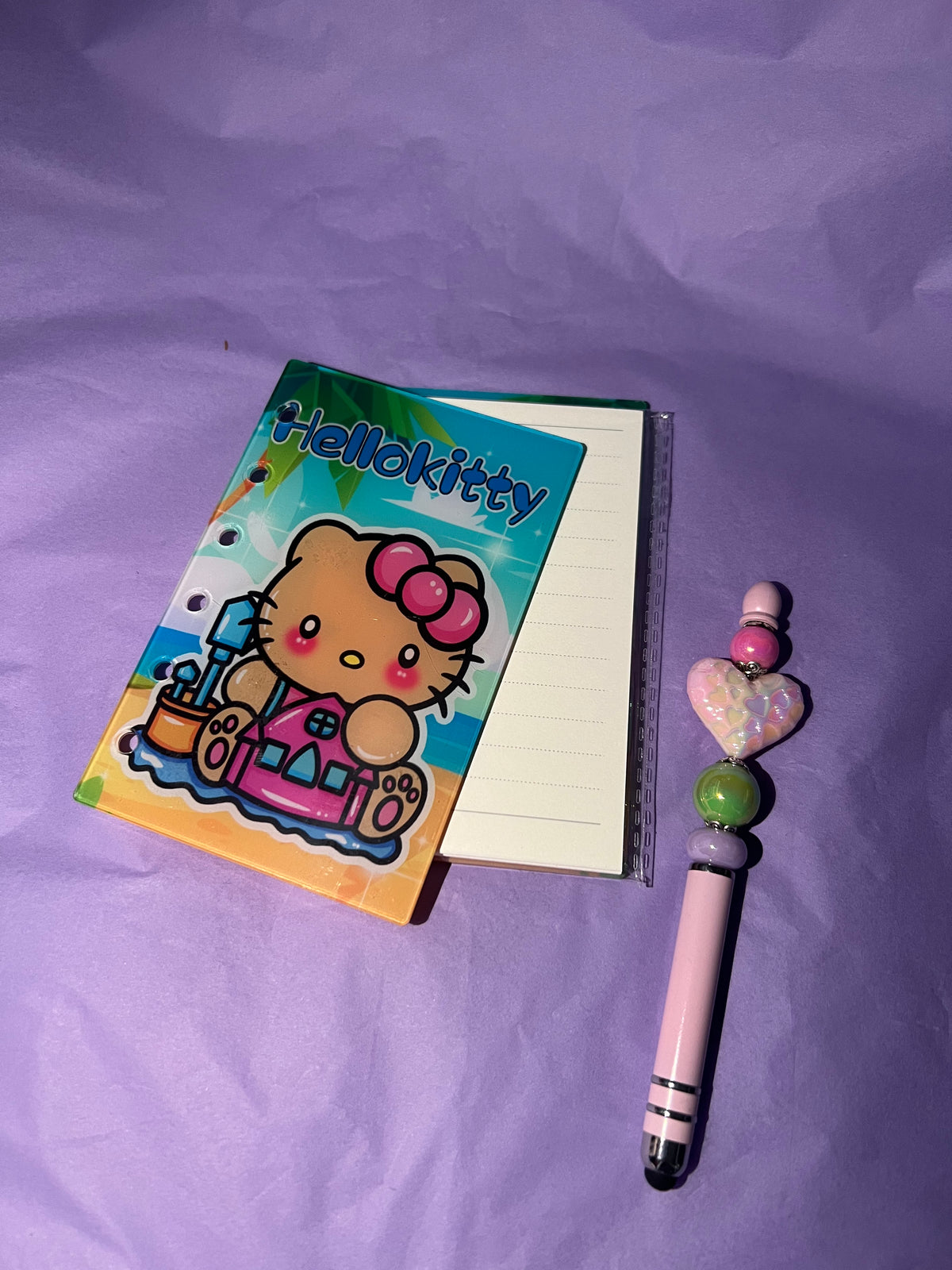 A7 character acrylic notebooks