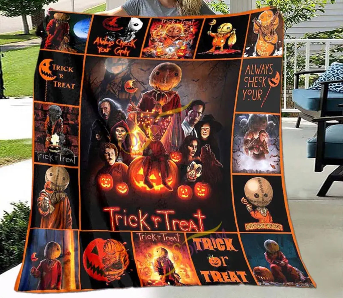 Large throws - great for movie nights