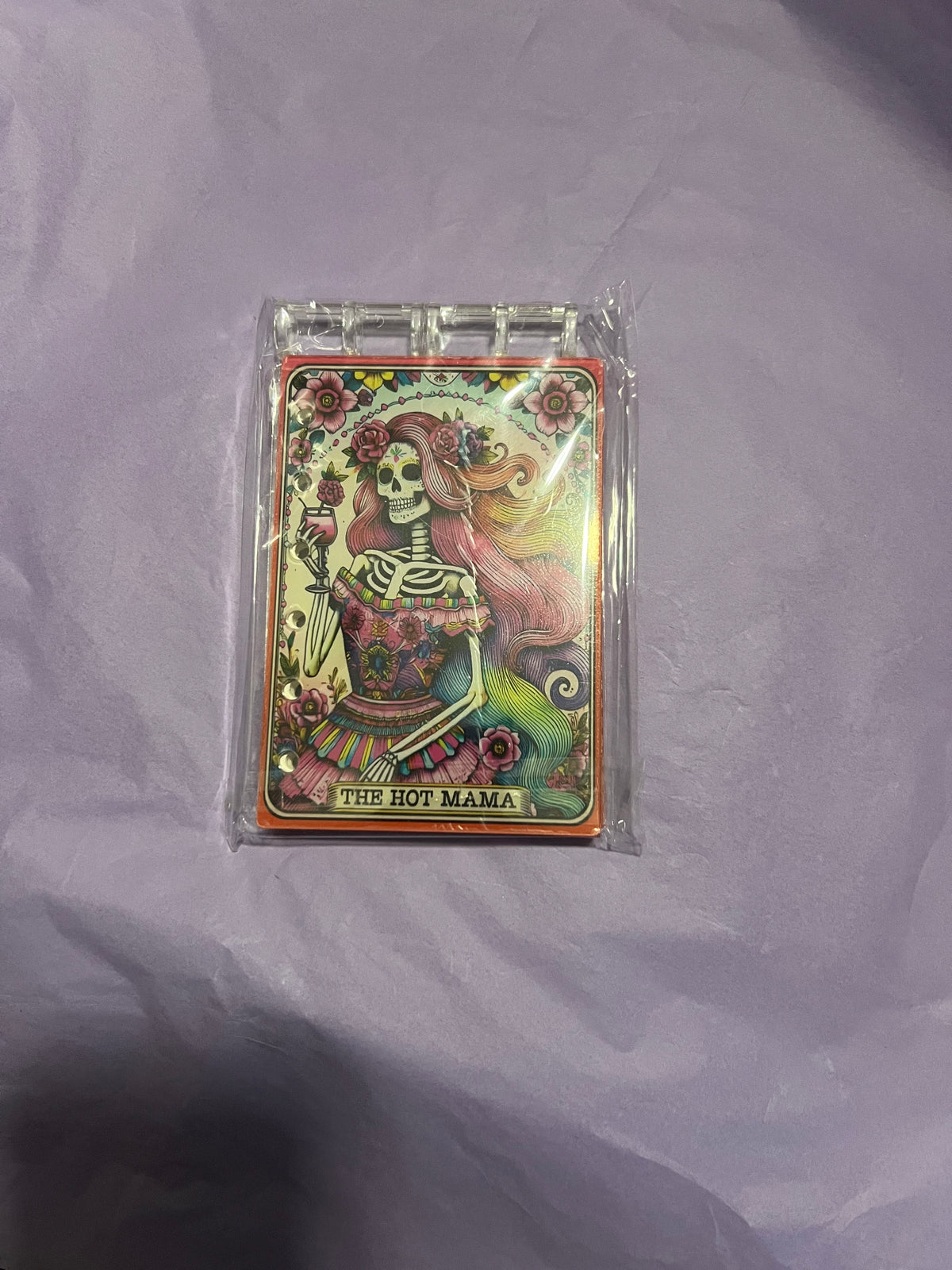 A7 tarot, horror & other character acrylic notebooks