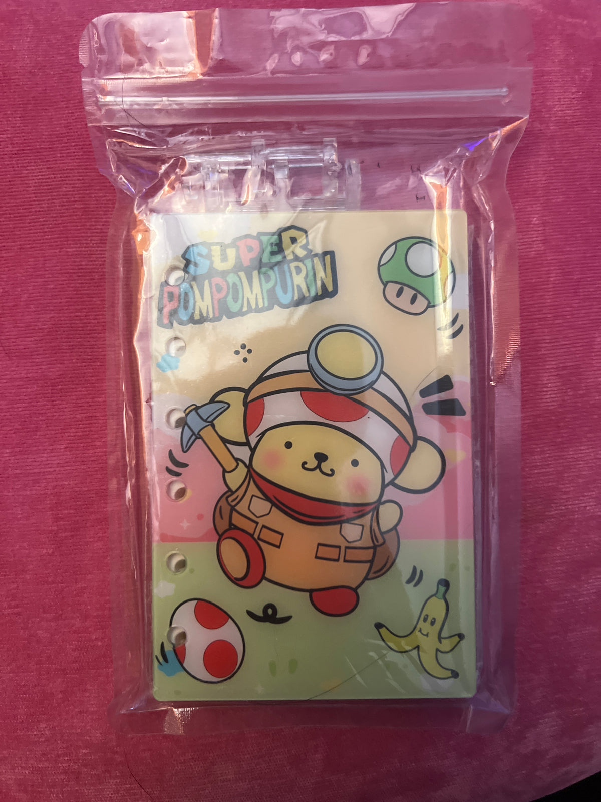 A7 character acrylic notebooks