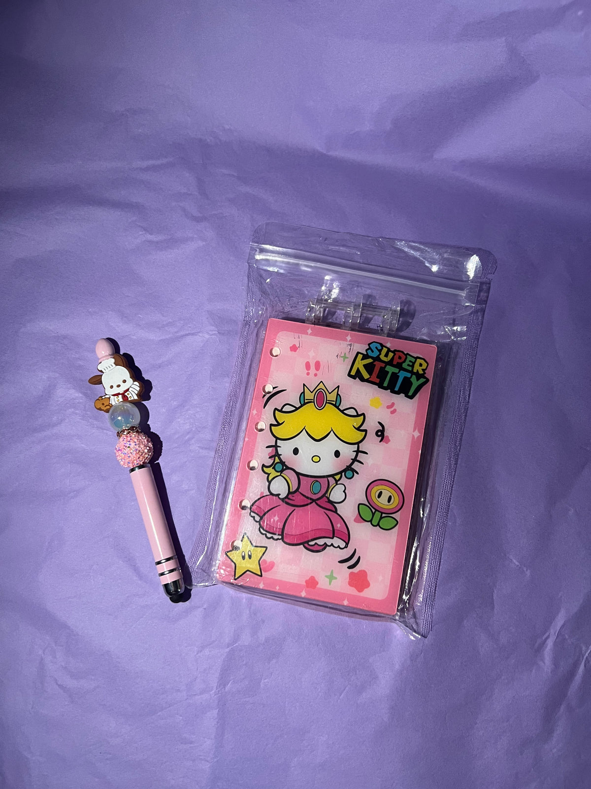 A7 character acrylic notebooks