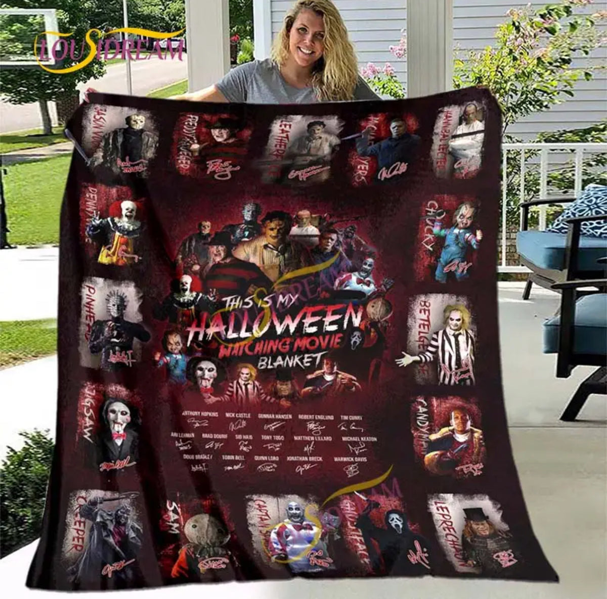 Large throws - great for movie nights