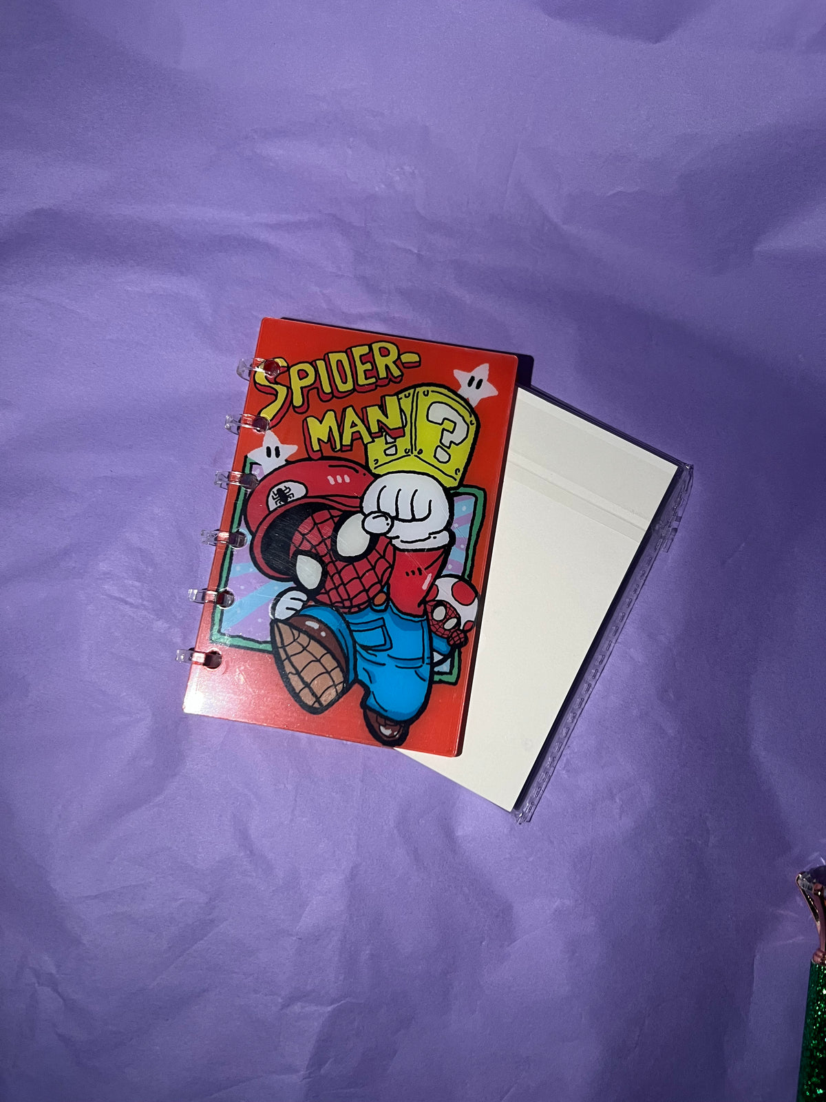 A7 character acrylic notebooks