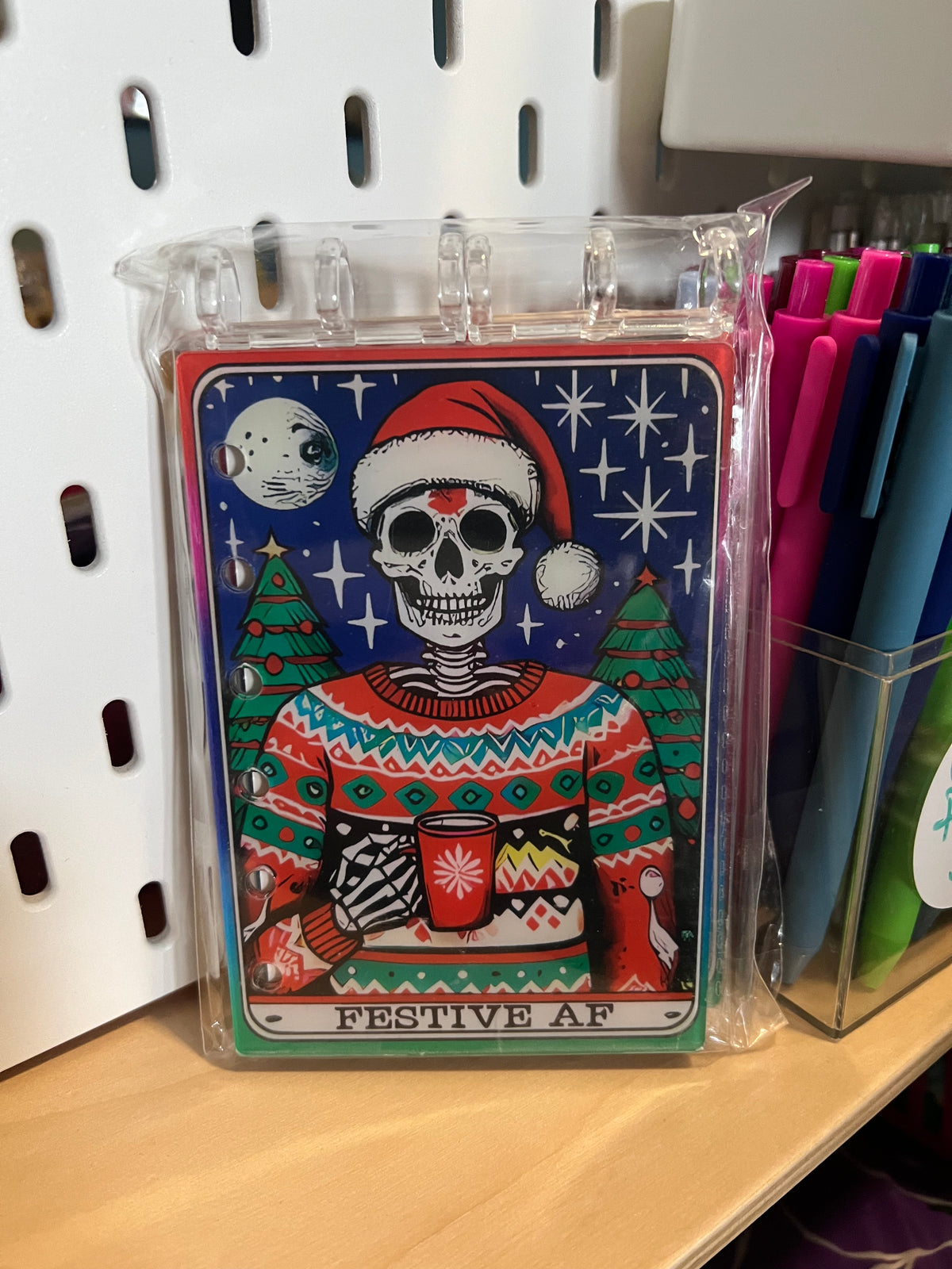 A7 tarot, horror & other character acrylic notebooks