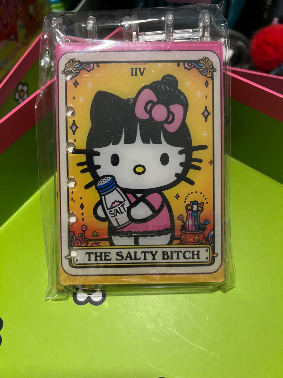 A7 character acrylic notebooks