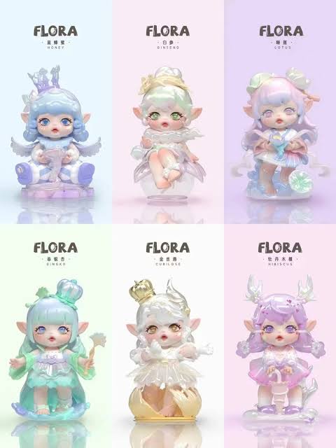 Flora compendium of materia medica figure series blind box