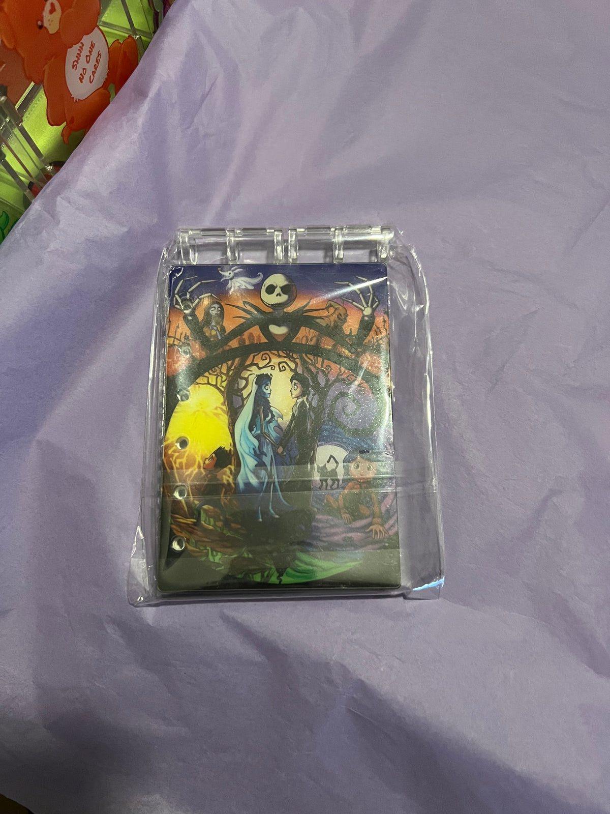 A7 tarot, horror & other character acrylic notebooks