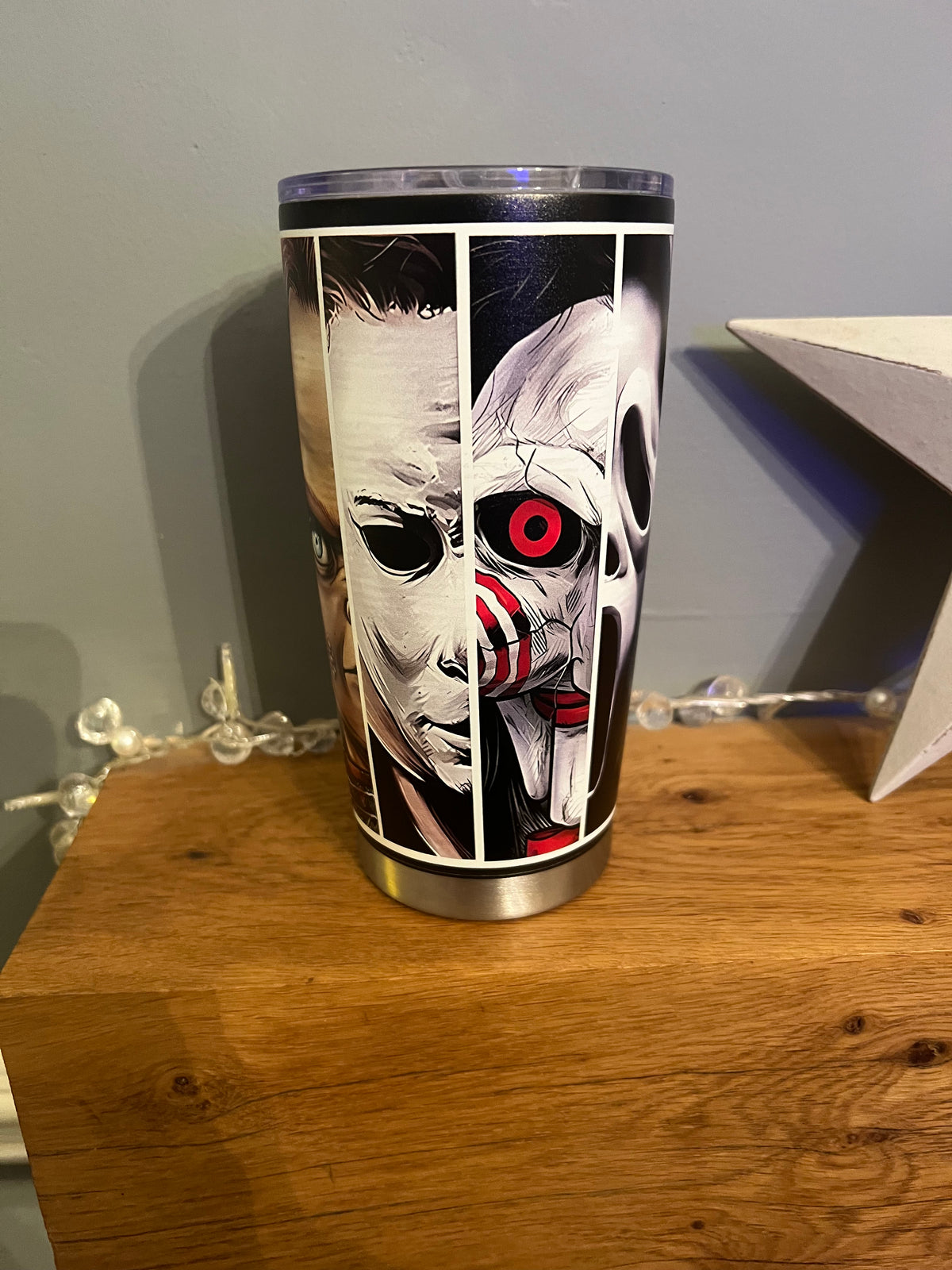 20oz stainless steel horror tumblers