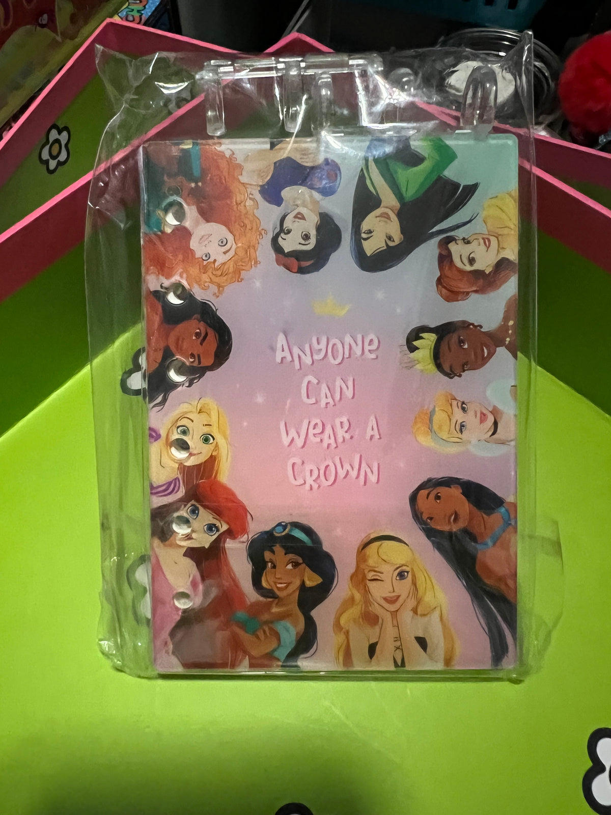 A7 character acrylic notebooks