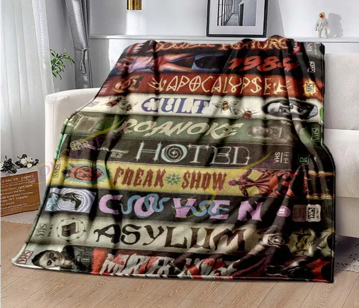 Large throws - great for movie nights