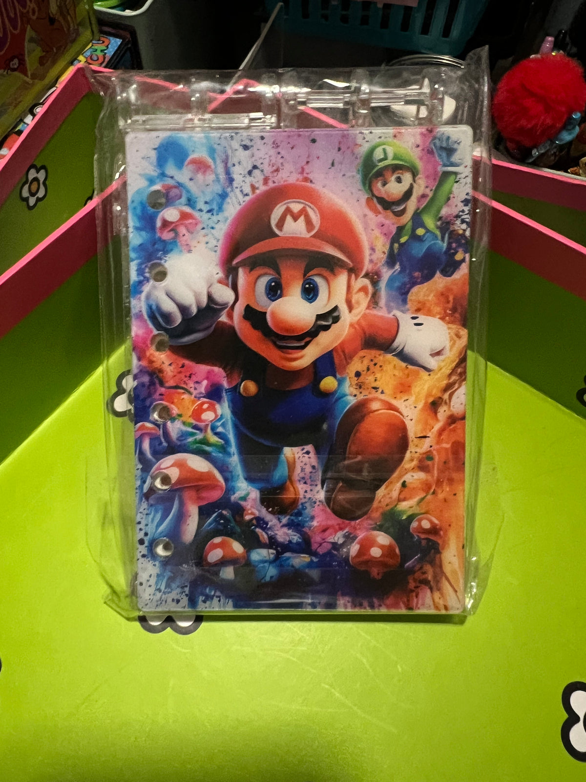 A7 character acrylic notebooks