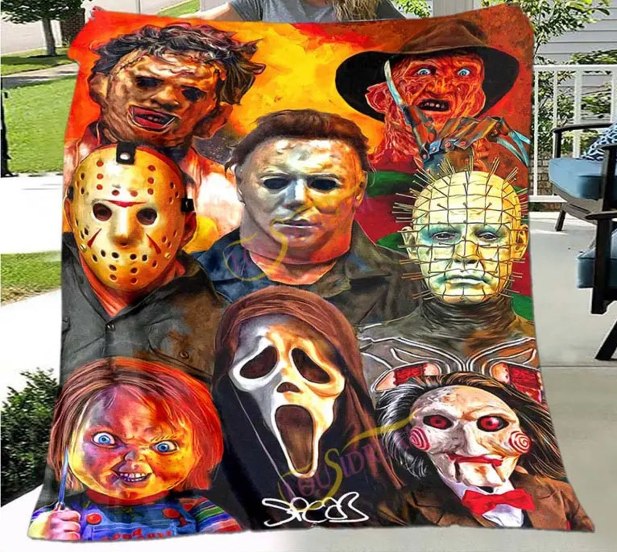 Large throws - great for movie nights