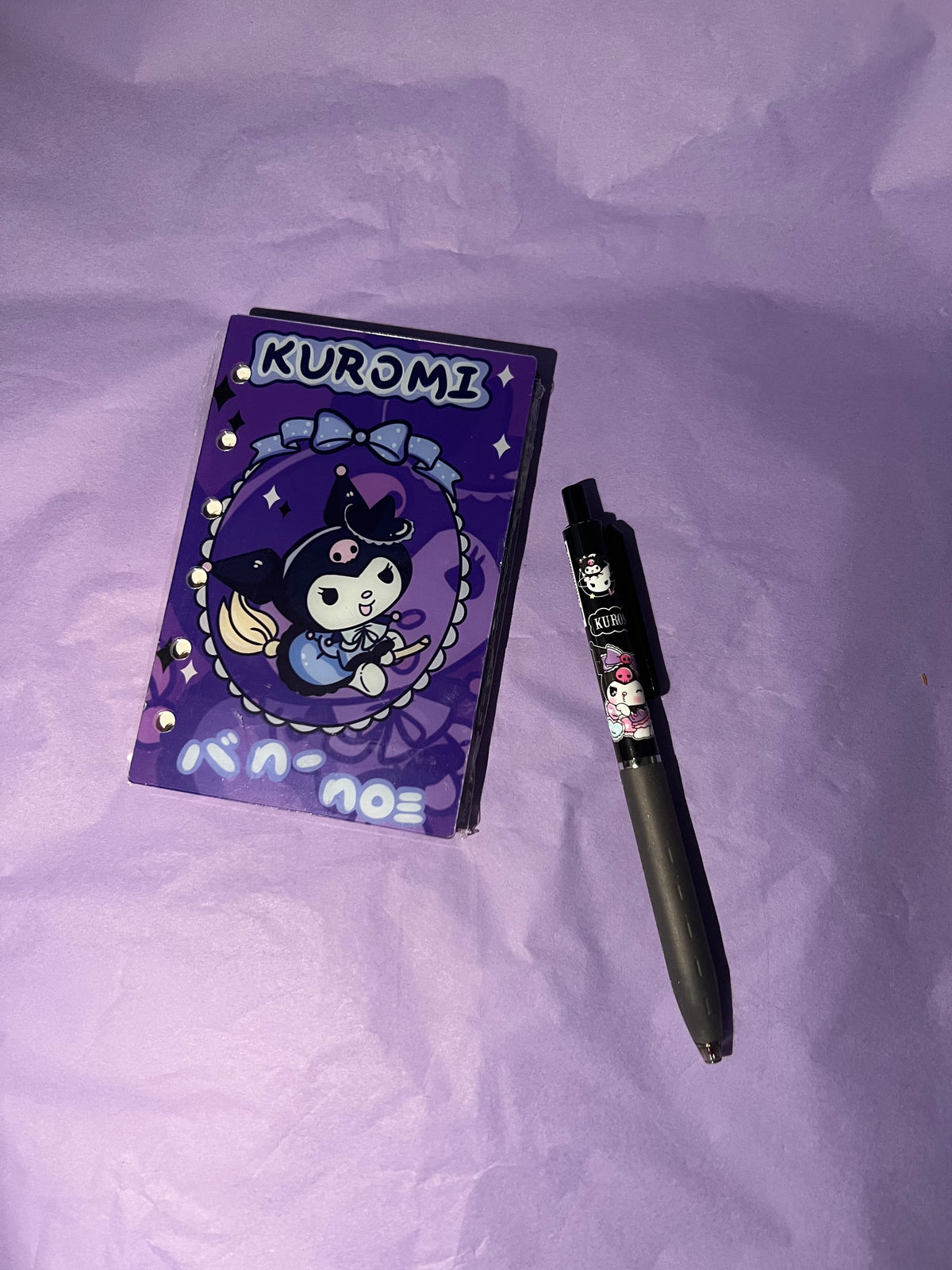 A7 character acrylic notebooks