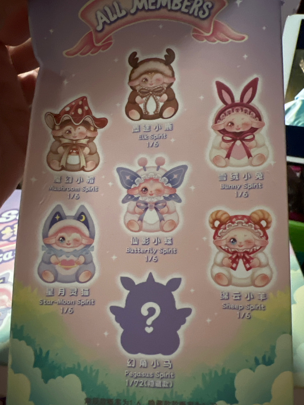 Sally fantasy fairy plush series blind box