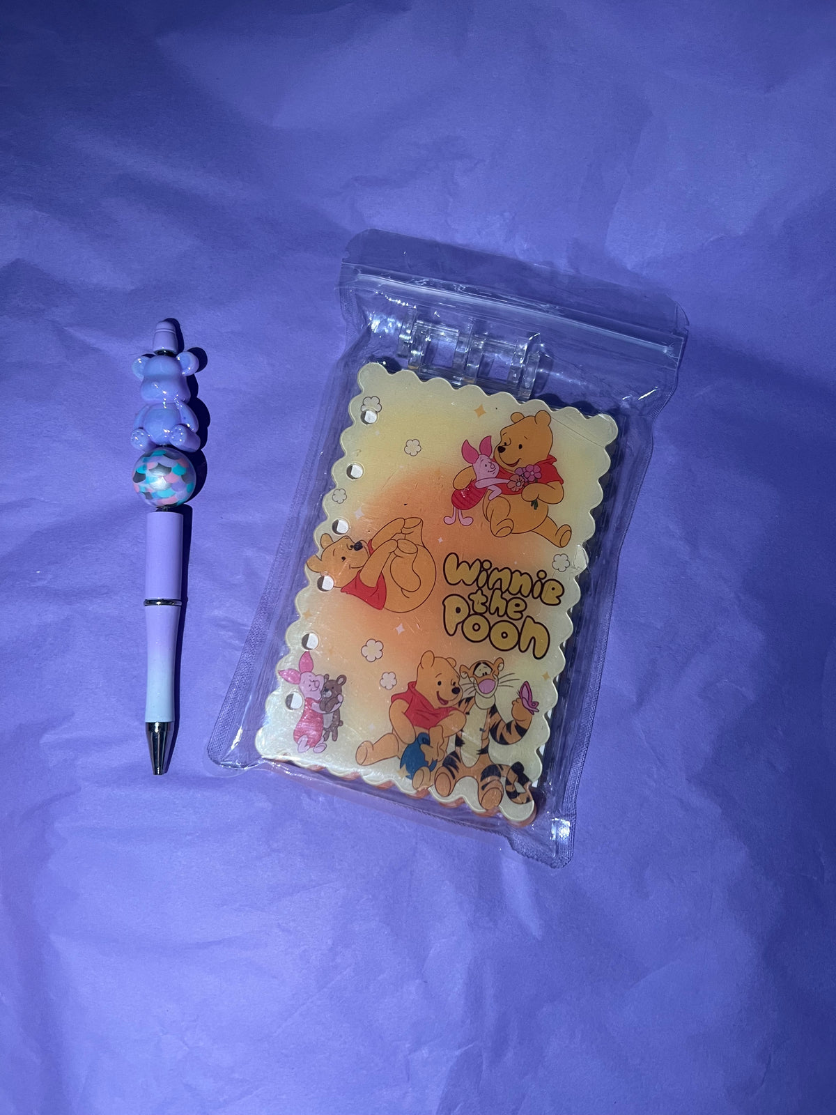 A7 character acrylic notebooks