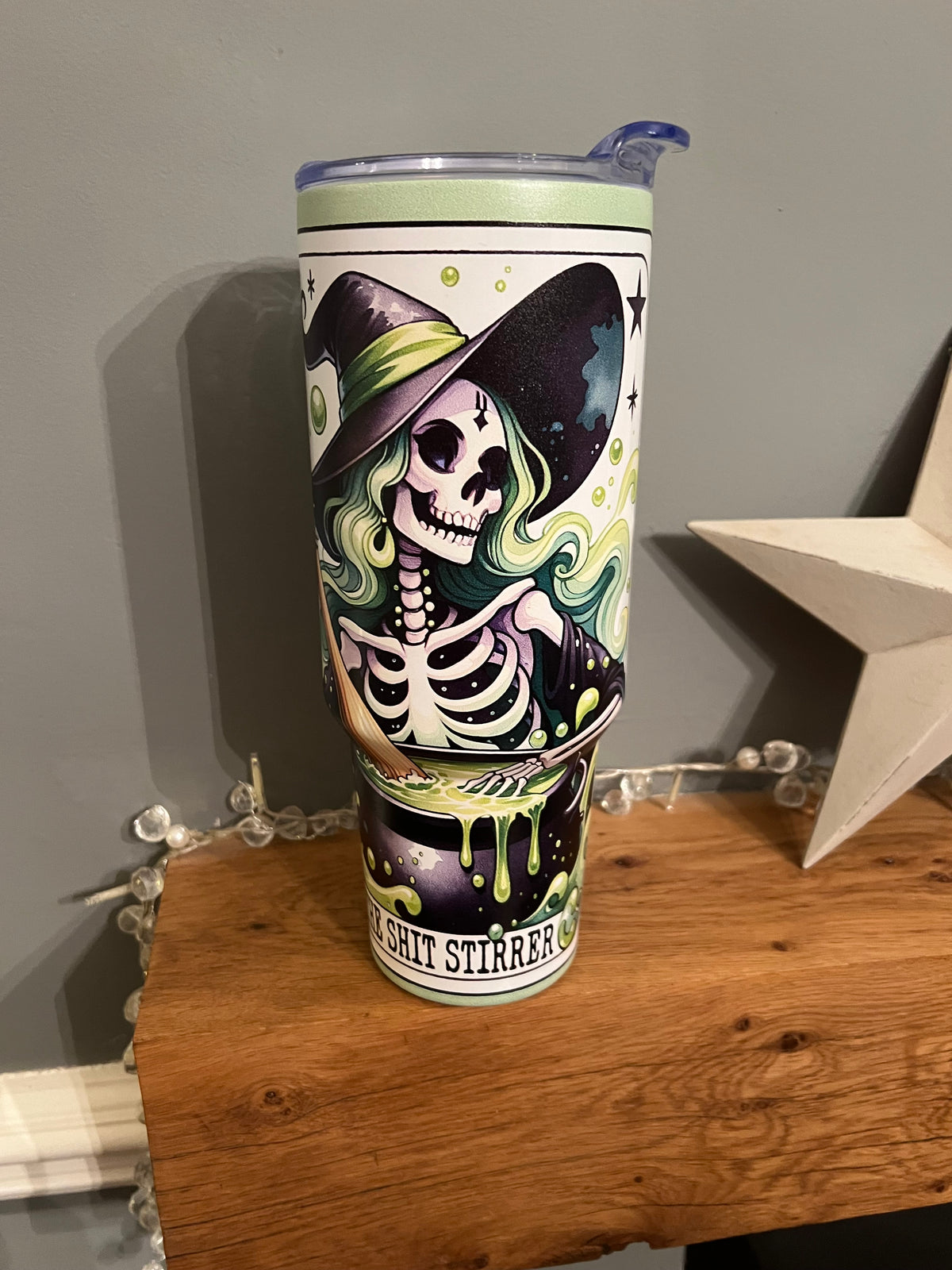 Character Sublimation 40oz stainless steel tumblers with handle, lid & straw