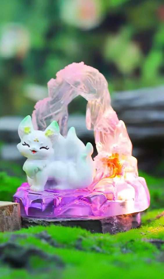 Nine tails light up figure - open box