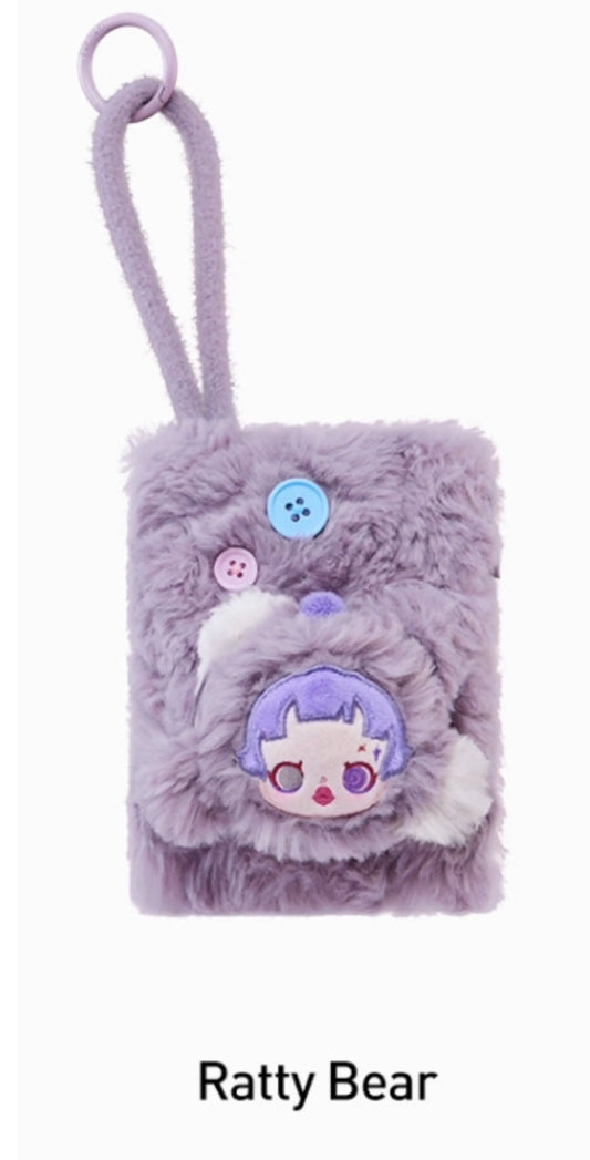 Skullpanda you found me plush mini bag - open box