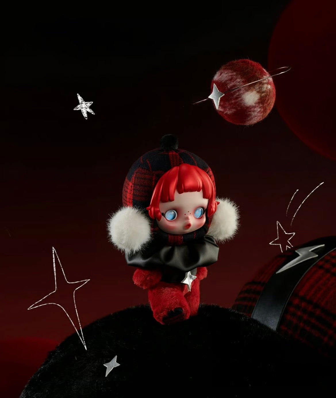 Skullpanda winter symphony plush - open box