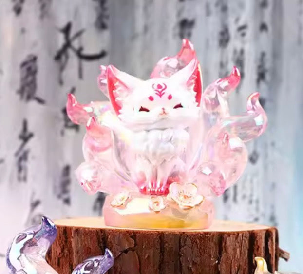 Nine tailed fox figures - open boxes