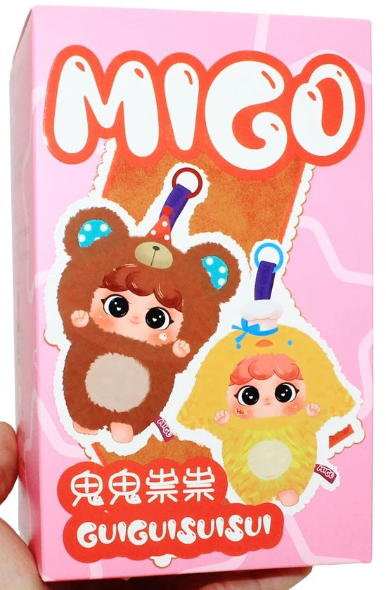 Migo guiguisuisui plush series blind box