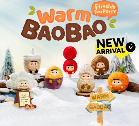 Heyone Baobao fireside tea party plush series blind box