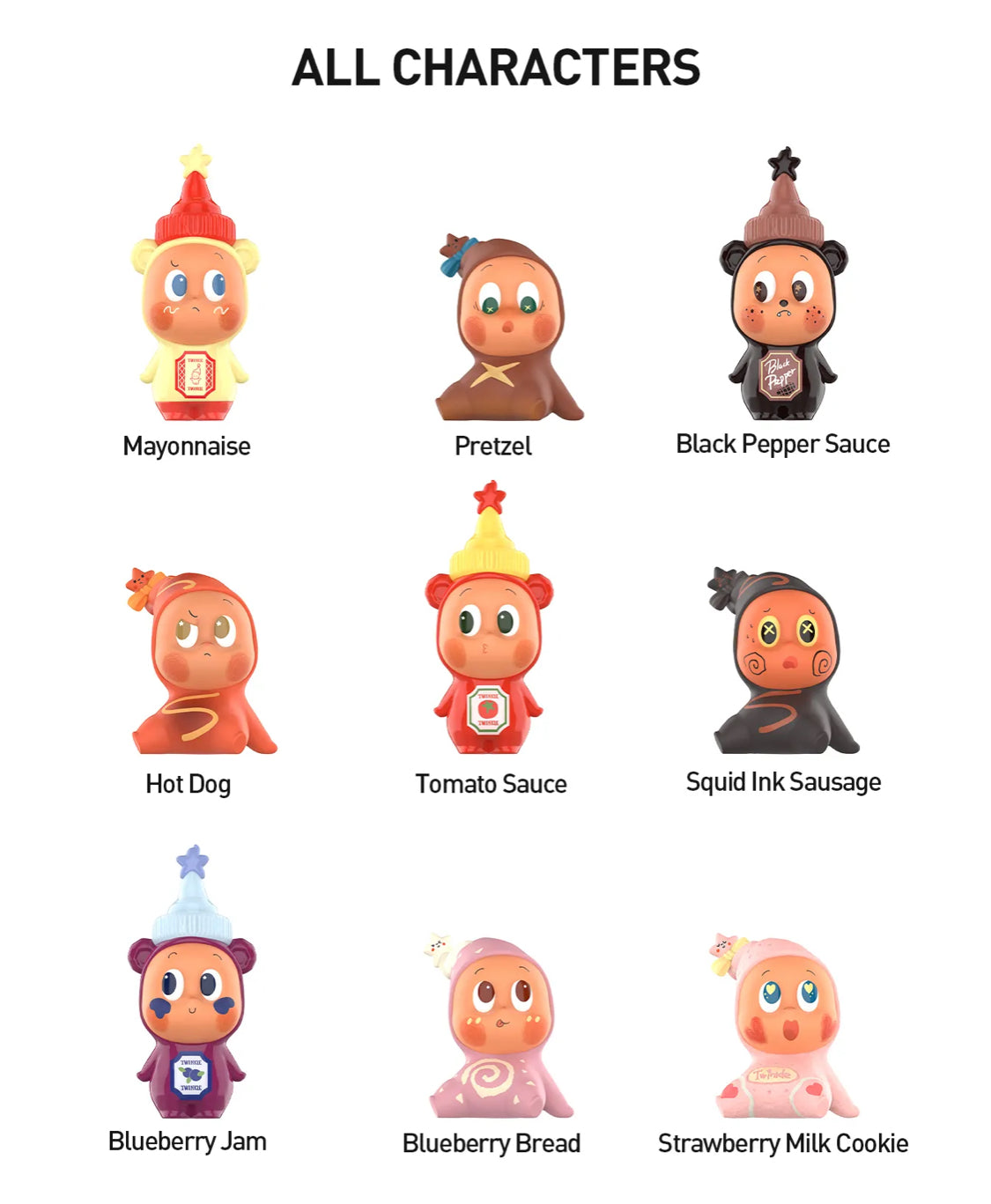 Twinkle twinkle create your taste figure series blind box