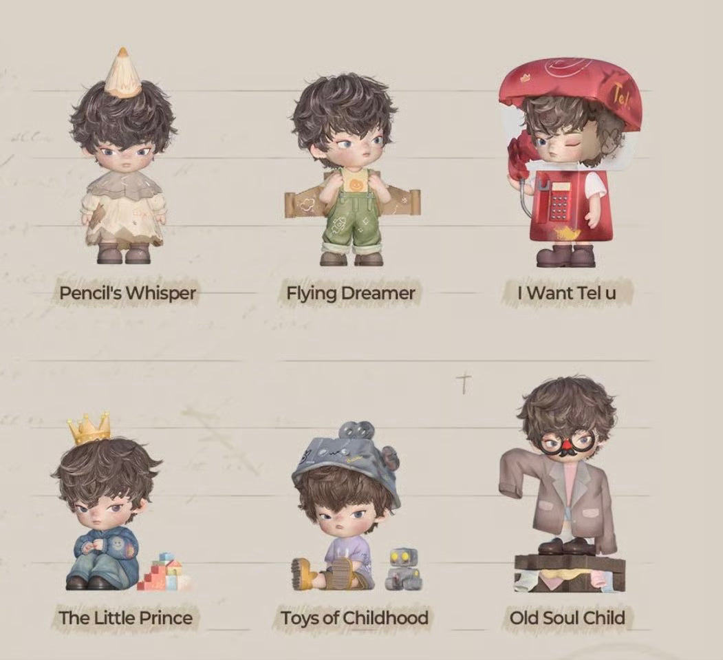 Ukio letters to nowhere figure series blind box