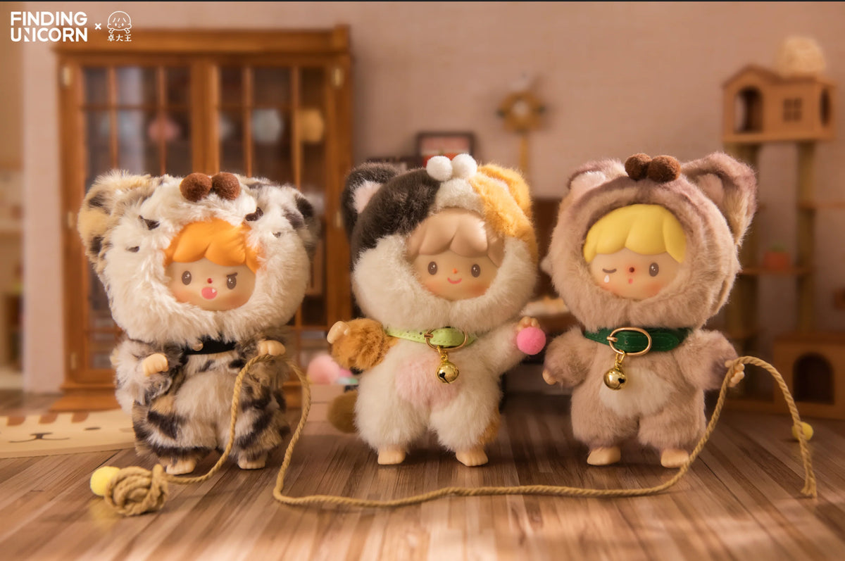 Zzoton my little cat plush series blind box