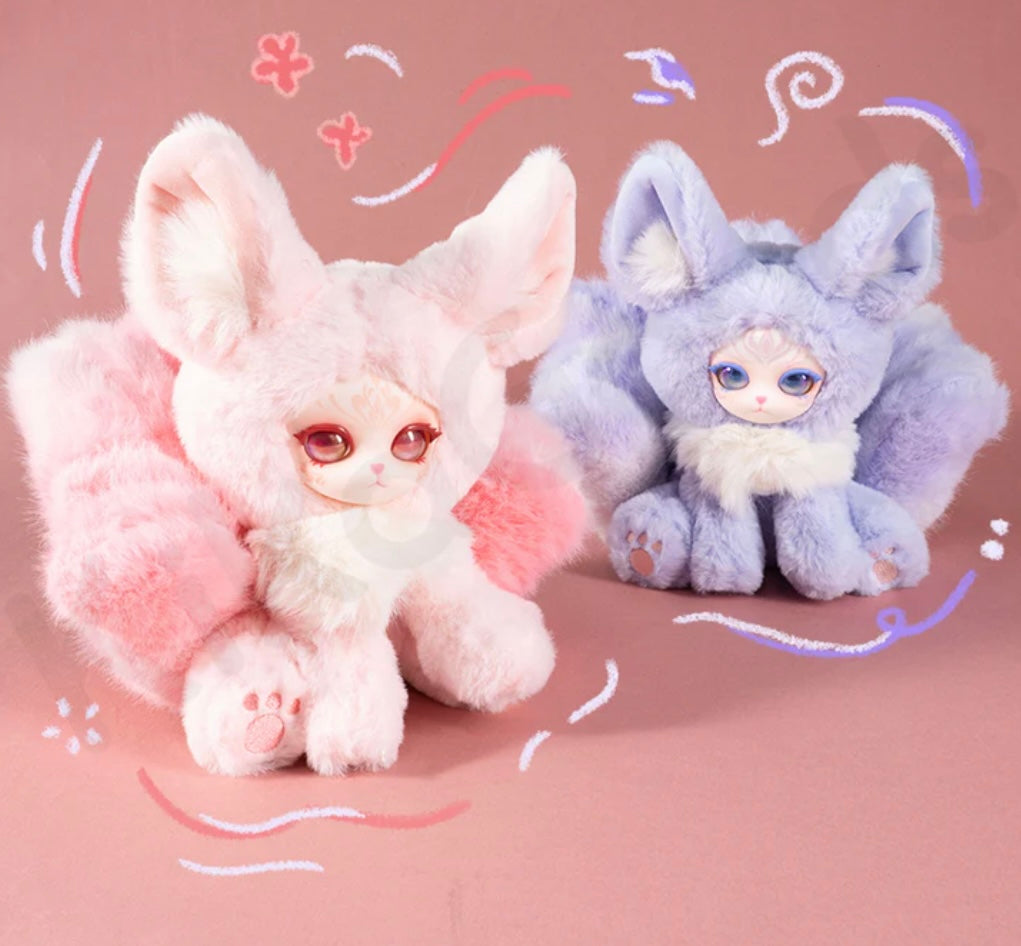Auspicious nine tails plush series blind box