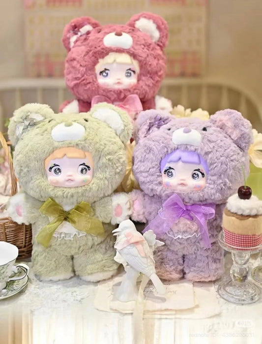 Nommi goodnight bear 400% plush series blind box