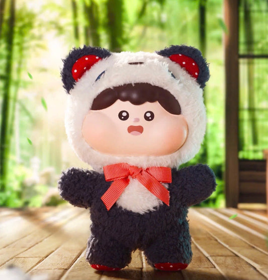 Fluffy meatballs plush - open box